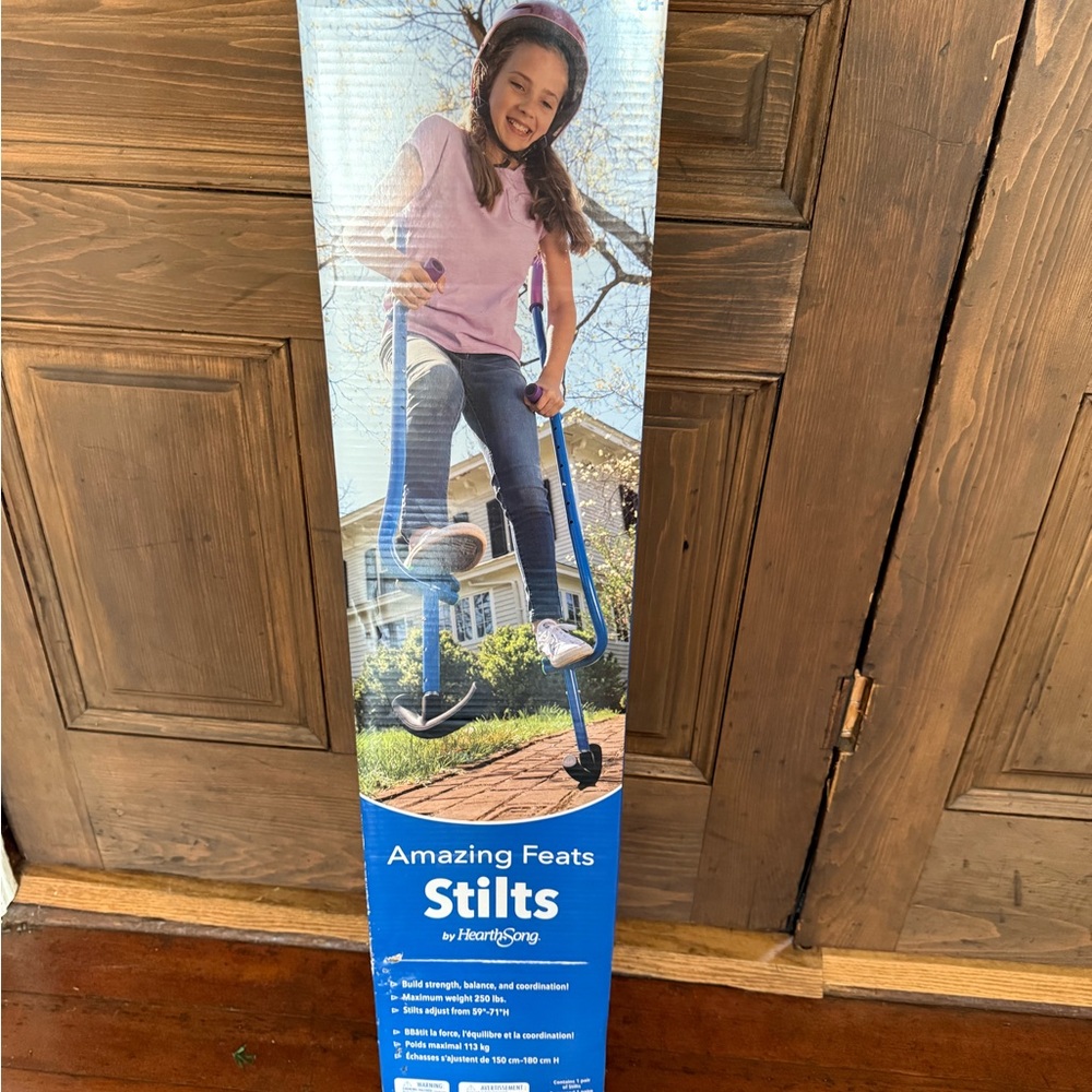 Amazing Feats Stilts - Blue